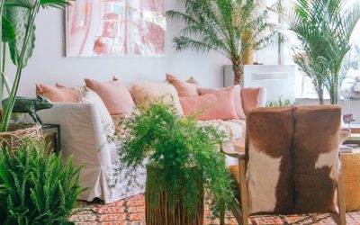 GET THE LOOK: BOHO TROPICAL LIVING SPACE
